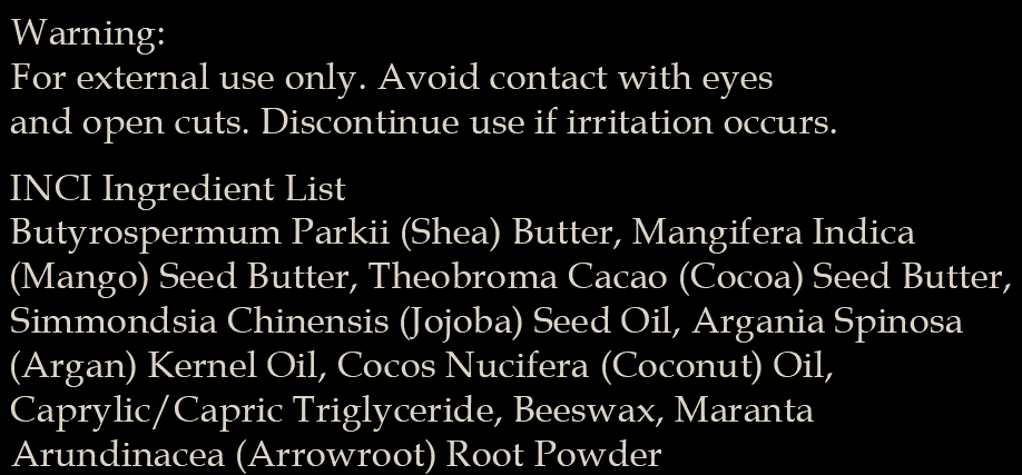 Hydrating Beard Butter – No Scent (Fragrance-Free)