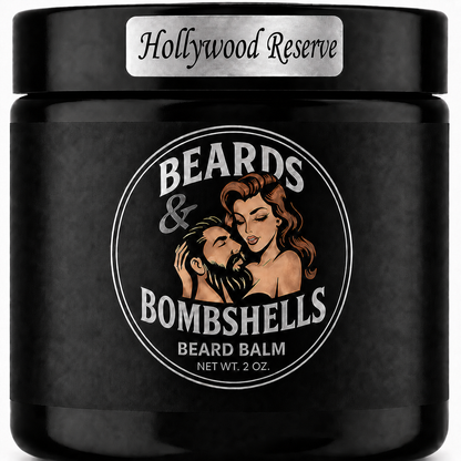 Beards &amp; Bombshells Hydrating Beard Balm (Scent -Hollywood Reserve)