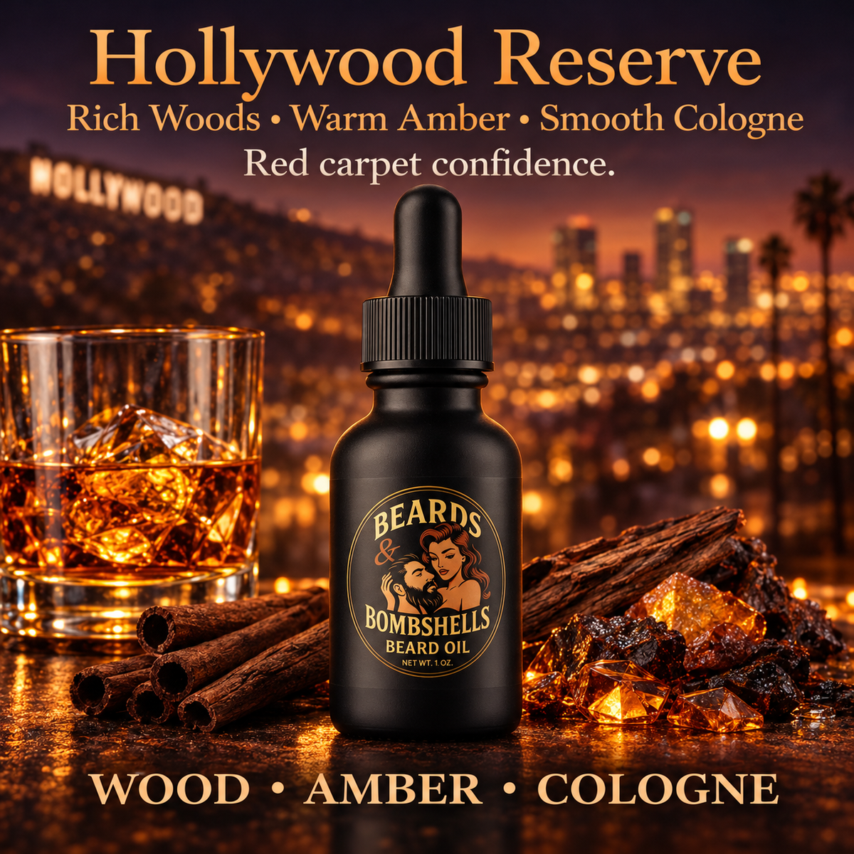 Soothing Beard Oil – Hollywood Reserve