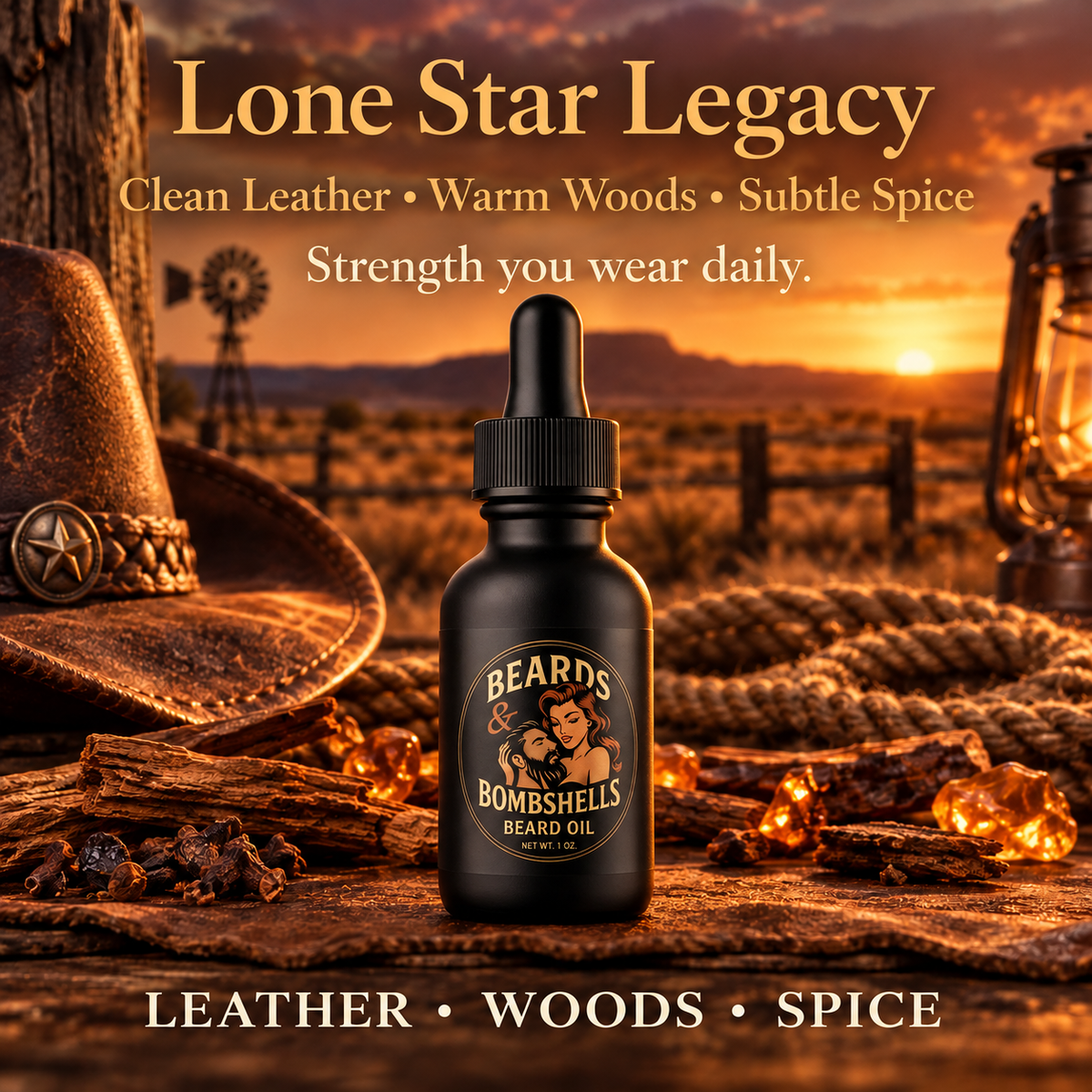 Soothing Beard Oil – Lone Star Legacy