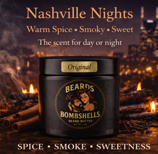 Beards &amp; Bombshells Hydrating Beard Butter (Scent - Nashville Nights - Original)