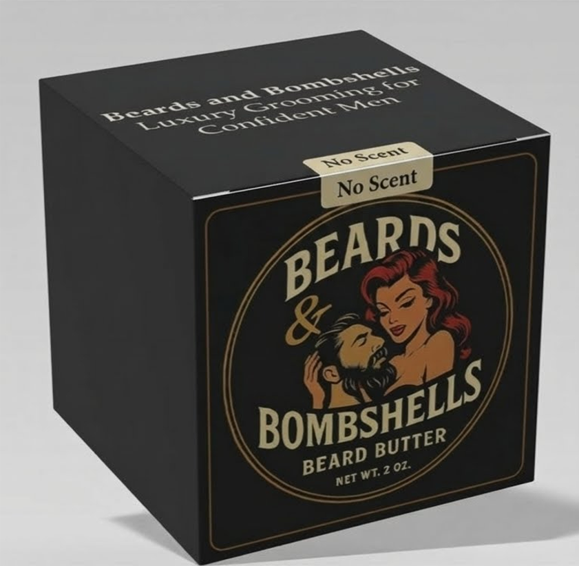 Hydrating Beard Butter – No Scent (Fragrance-Free)