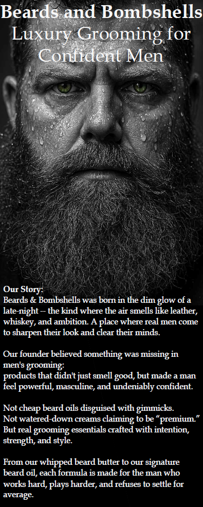 Soothing Beard Oil – Hydrates Dry Skin & Calms Itchy Beard Hair